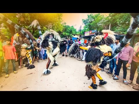 🦁 Sher Dance Rajnandgaon 2025 🦁 Shri Vinayak Dhumal 🦁 Rajnandgaon Mahurram 2025