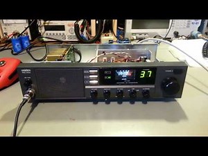 Uniden Pro 810E AM/SSB CB radio repair/restoration.