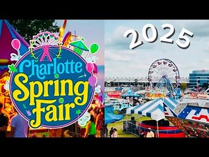 Charlotte Spring Fair🎡 Concord NC | POV Walk Through| Spring Carnival #fair #carnival #charlotte