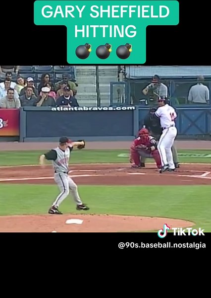 Gary Sheffield Home Run Highlights in Atlanta Braves History