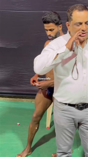 Backstage weight bodybuilder competition #fitnessinfo #shorts