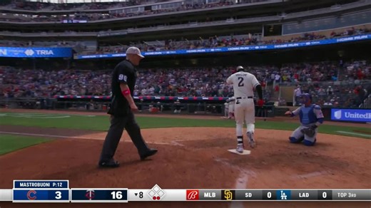 Los Twins anotan 7 en la 8va