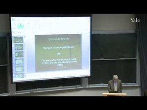 25. Durkheim and Social Facts