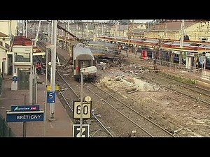 France train crash clean-up operations begin, as investigations reveal potential track fault to...