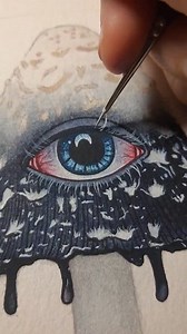 The third and final mushroom in my series, the "Shaggy Mane" mushrooms. Also known as, "Coprinus Comatus." . . . . #natureart #natureillustration #inkcap #inking #watercolor #watercolors #watercolorart | Kaitlyn Page