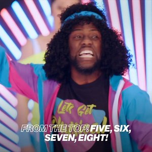 It’s 80s time baby. 🎉 Watch the newest episode of What The Fit featuring Mindy Kaling now only on LOL Network's YouTube: Watch the full episode NOW!!! - bit.ly/WTF302 | Kevin Hart
