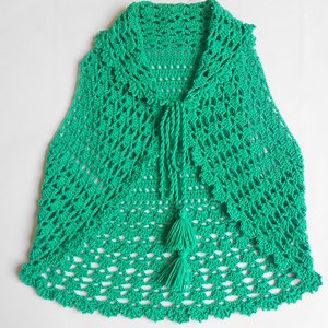 Crochet Bolero Jacket/Shrug Sweater Free Pattern