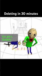 Deleting in 30 minutes #fyp #funny #memes #viral #baldi