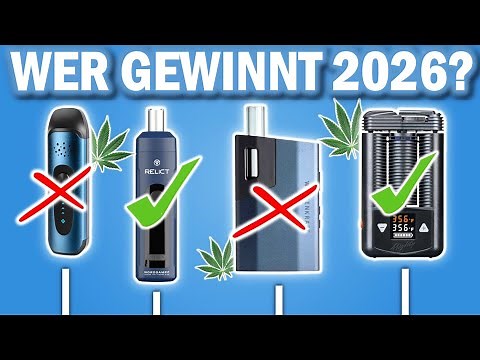 Die besten VERDAMPFER | Top 4 Cannabis Verdampfer & Vaporizer 2026