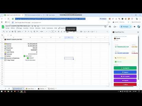 The Only Google Sheets Cash Flow Tracker You’ll Ever Need (SaaS Style UI)