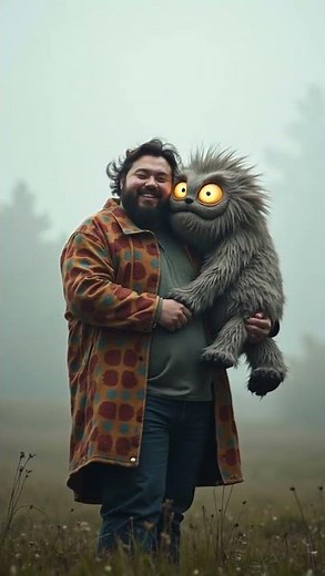 Just chilling with a cuddly Monster - CGDream and Freepik Kling 1.6