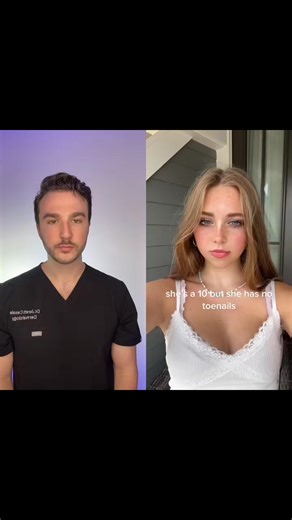 #duet with @ANNABELLE #fyp #anonychia #toenails #reaction#369 | Dr. Casale