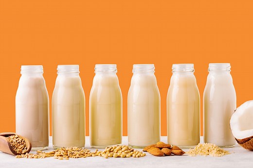 The 7 Healthiest Milks, According to a Dietitian