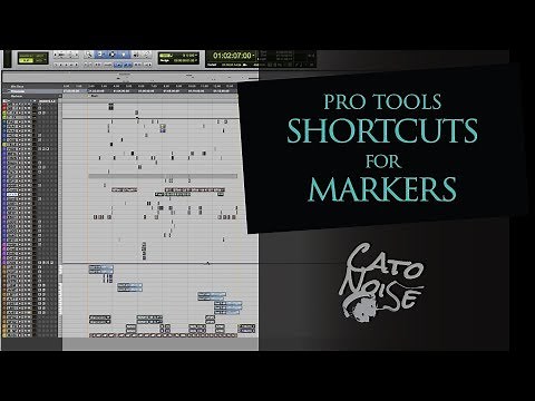 Pro Tools Basics: Using Markers & Jump to Markers Shortcuts