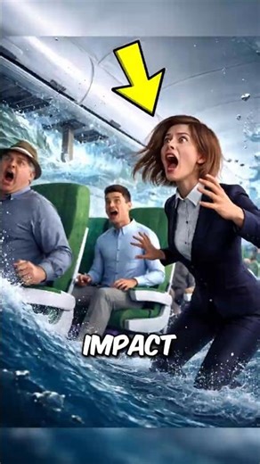If Your Plane Crashes Into the Ocean… Don’t Inflate Your Life Jacket Yet ✈️🌊