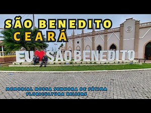 São Benedito- Ceará o Memorial Nossa senhora de Fátima e a Floricultura Reijers