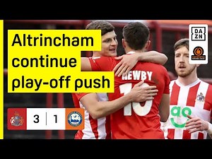 HIGHLIGHTS | Altrincham 3-1 Braintree | National League 2024-25