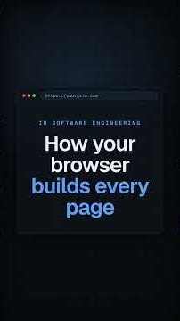How your web browser builds every page ! #techexplained