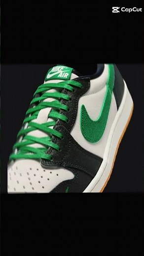 Jordan 1 Retro Low OG "Celtics" Phantom/Pine Green/Black