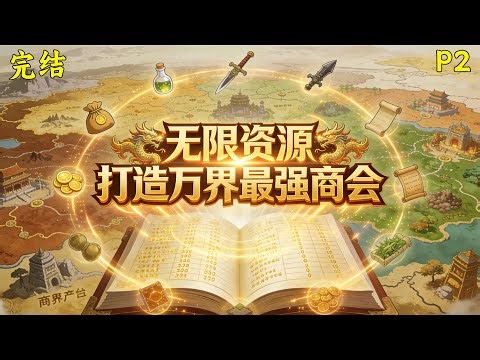 【无限资源，打造万界最强商会】（P2）穿越修仙小世界，又苦等了二十年的主角陆凡，终于等来了自己的金手指。一个可以观看万界天才直播的万界盘，一个囊括了世间所有物品的万界商城；一个可加速修炼的时光宝塔。