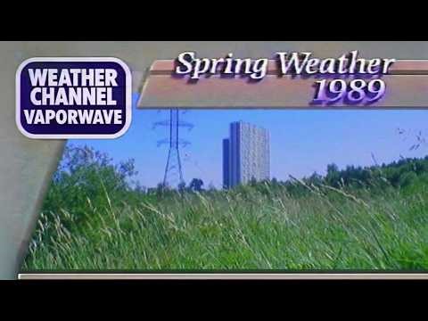 WEATHER CHANNEL VAPORWAVE 1989 // Vaporwave VHS Nostalgia Mix