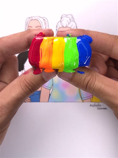 Rumi, Mira x Zoey Color Combo: Satisfying Painting Ideas