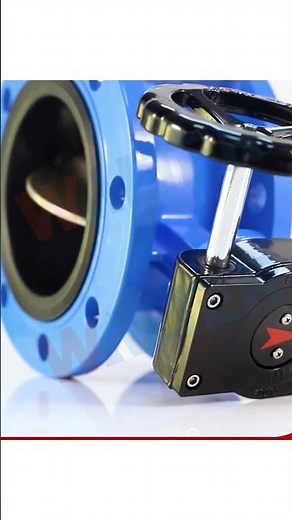 🔥 Walter DFBV Double Flange Butterfly Valve: DN50-DN2400, Custom Flow Control!