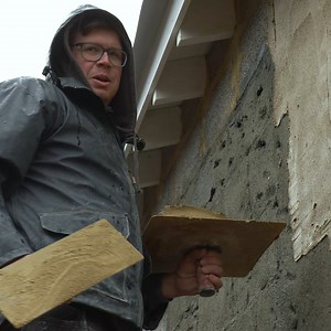 James and Roger take a look at rendering over blockwork and what's involved. #construction #building #blockwork | Skill Builder