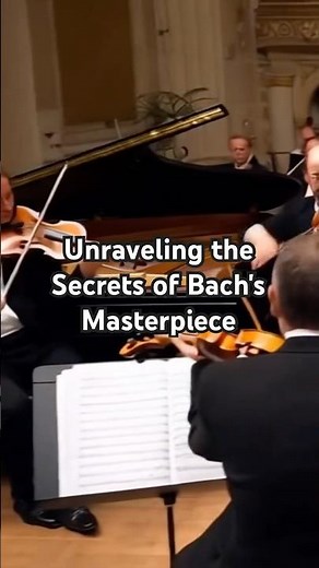 Bach's Baroque Brilliance: A Visual Journey into the Concerto for 2 Violins in D Minor