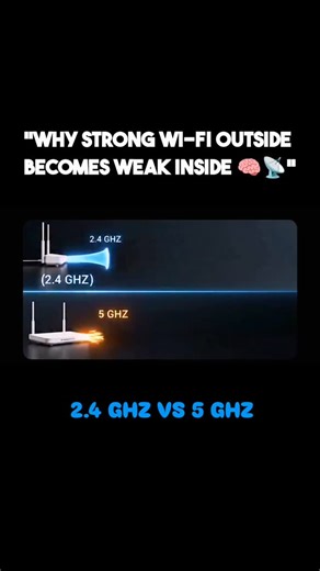 @cyberstack.io on Instagram: "Follow @cyberstack.io for daily tech knowledge, engineering secrets, and future innovation 💪🔥 Ever noticed your Wi-Fi signal suddenly drops when you step into the bathroom? 😮‍💨 That’s not bad internet — that’s science in action. Wi-Fi signals are radio waves, and materials like concrete walls, metal pipes, mirrors, and even water absorb or block these signals. Bathrooms often have tiles, plumbing, and moisture — creating what engineers call signal interference z