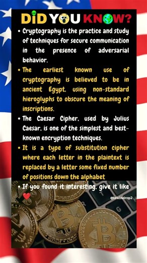 Cryptography is the practice and study of techniques for secure communication in the presence