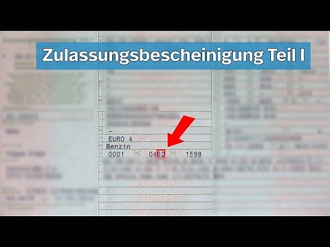 Zulassungsbescheinigung Teil 1 – Schnell erklärt! I Kennzeichenbox.de