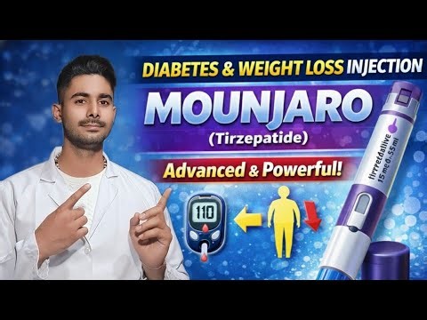 Mounjaro (Tirzepatide) Kya Hai? World’s Most Powerful Diabetes & Weight Loss Injection Explained