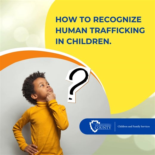 Do you know the warning signs of human trafficking in children? Look for the following: • Unexplained absences from school or chronic truancy • Sudden changes in behavior, appearance, or friend groups • New expensive items (phones, clothes, jewelry) with no clear source • Signs of physical abuse, malnutrition, or poor hygiene • Fear of law enforcement or authority figures • Scripted or rehearsed responses to questions If you suspect a child is being trafficked, call the National Human Traffickin