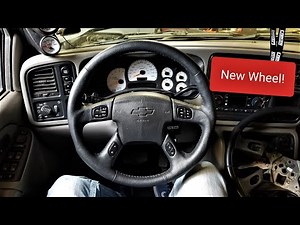 Steering Wheel Upgrade Install Truck & SUV - Silverado Interior Upgrade / Mod