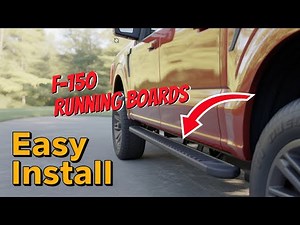 Installing Aftermarket Running Boards on an F150 - Here's How