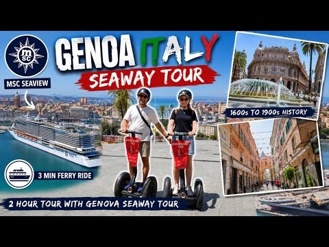 From Cruise Ship to Segway! Exploring Historic Genoa, Italy