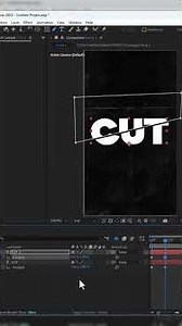 🔥 How to Create Slice Text Animation in After Effects (Quick & Easy!)