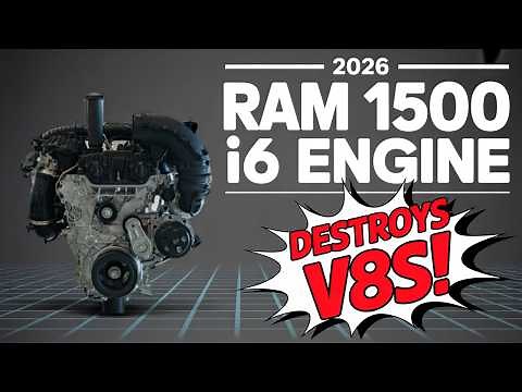 2026 Ram 1500 Hurricane Engine: 540HP Twin-Turbo I6 DESTROYS V8s!