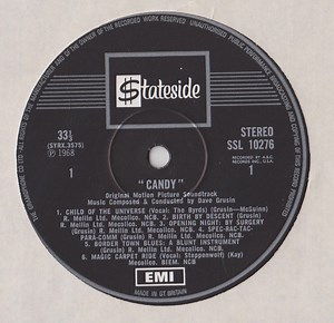 Various - Candy- The Original Motion Picture Soundtrack