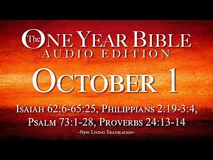 October 1 | One Year Bible Audio Edition
