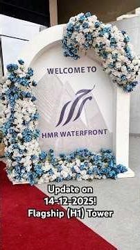 HMR Flagship Tower (H1) is indeed making strides in its construction phase. December 14th, 2025!📈🌊