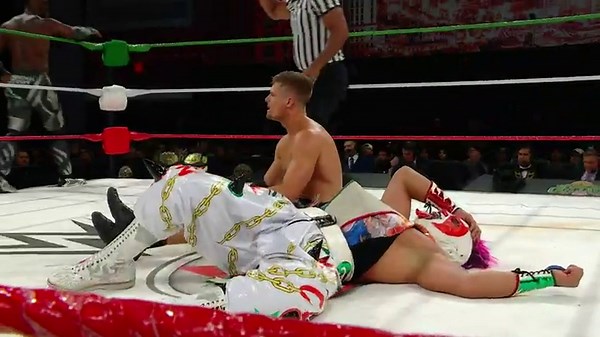 Pagano & Psycho Clown vs. Kofi Kingston & Grayson Waller: Worlds Collide 2025 highlights