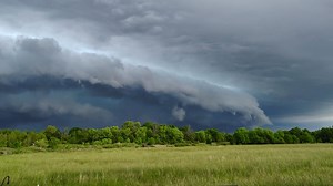 Photos: Storms bring hail, heavy winds to Northwest Arkansas
