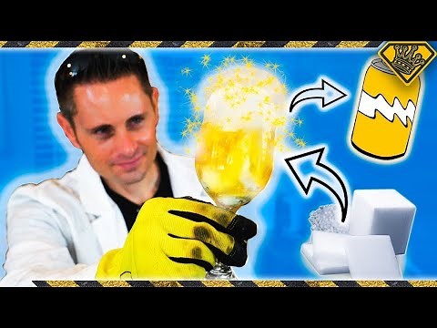 How To Make Carbonated Drinks with Dry Ice! Dry Ice Drinks? Carbonated Water? TKOR Tests It All
