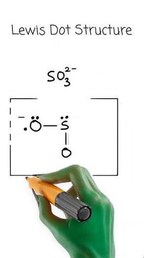 sulfite ion lewis dot structure
