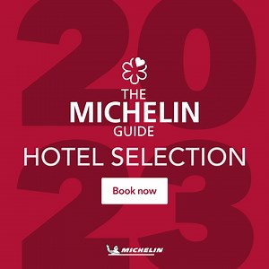 The MICHELIN Guide for hotels? It’s the MICHELIN Guide. The 2023 hotel selection is now available on the MICHELIN Guide website and app. Book the best hotels you can imagine. | MICHELIN Guide