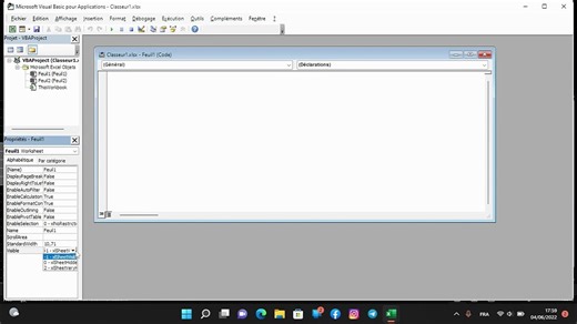 Comment masquer une feuille Excel avec VBA (Invisibilité Totale)