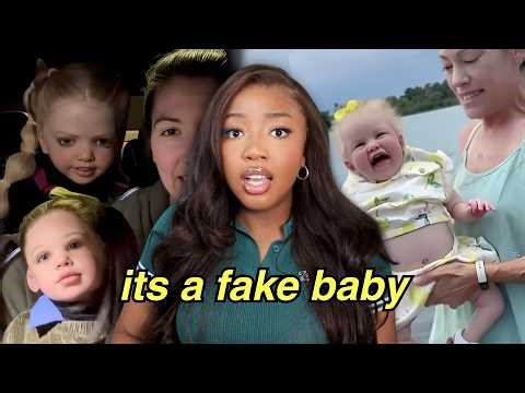 none of her kids are real...