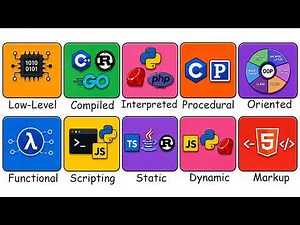 All Type Of Programming Language Explained in 13 Minutes